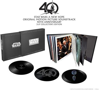 John Williams (*1932) (Komponist/Dirigent) - Star Wars Episode IV: A New Hope (40th Anniversary Edition, Limited Edition, 3 LPs)