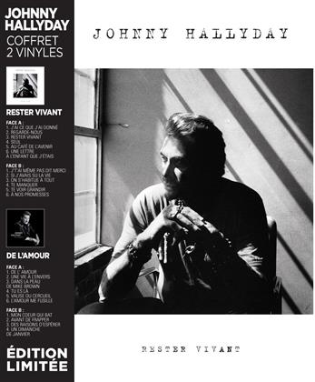Johnny Hallyday - Rester Vivant/De L'amour (2 LPs)