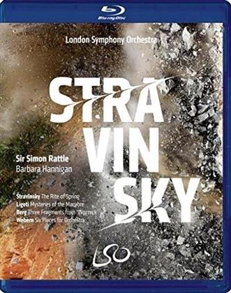 The London Symphony Orchestra, Sir Simon Rattle & Barbara Hannigan - Stravinsky (Blu-ray + DVD)