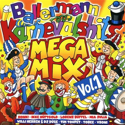Ballermann Karneval Hits Megamix Vol.1 (2 CDs)