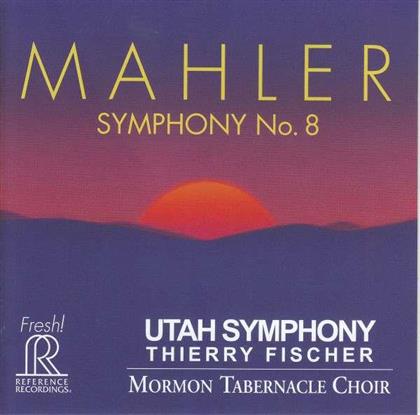 Utah Symphony Orchestra, Gustav Mahler (1860-1911), Thierry Fischer & Mormon Tabernacle Choir - Mahler Symphony No. 8 - Reference Recordings (Hybrid SACD)