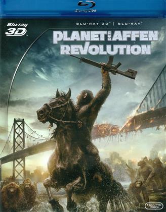 Planet der Affen: Revolution (2014) (Blu-ray 3D + Blu-ray)