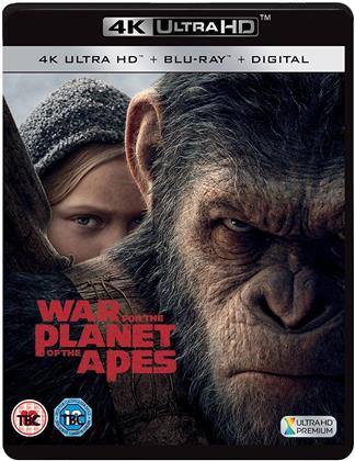 War For The Planet Of The Apes (2017) (4K Ultra HD + Blu-ray)