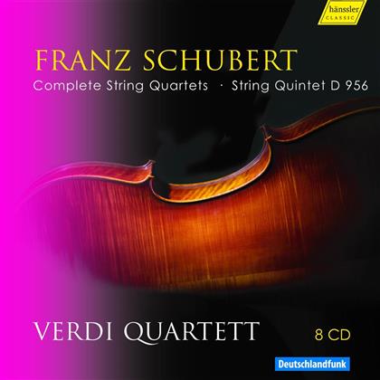 Franz Schubert (1797-1828) - Complete String Quartets / Sämtliche Streichquartette (8 CDs)