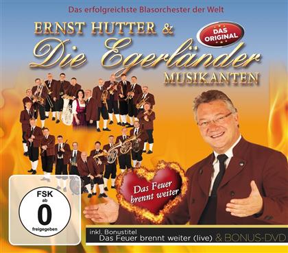Hutter Ernst & Die Egerländer - Das Feuer brennt weiter (Édition Deluxe, CD + DVD)