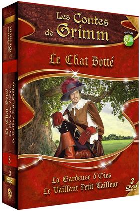 Les contes de Grimm - Le chat Botté / La gardeuse d'oies / Le vaillant petit tailleur (3 DVDs)