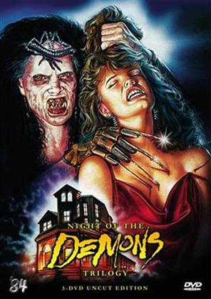 Night of the Demons - Trilogy (Kleine Hartbox, Cover A, Uncut, 3 DVDs)