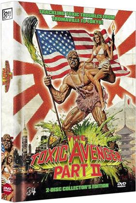 The Toxic Avenger - Part 2 (1989) (Collector's Edition, Limited Edition, Mediabook, Uncut, 2 DVDs)