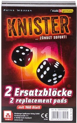 Knister - Zusatzblöcke (2er)