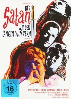 Der Satan mit den langen Wimpern (1964) (Cover B, n/b, Edizione Limitata, Mediabook, Uncut)
