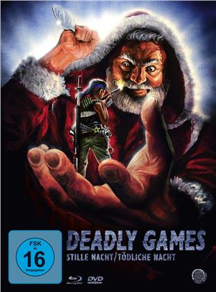 Deadly Games - Stille Nacht / Tödliche Nacht (1989) (Digipack, Étui, Édition Limitée, Édition Spéciale, Uncut, Blu-ray + 2 DVD)