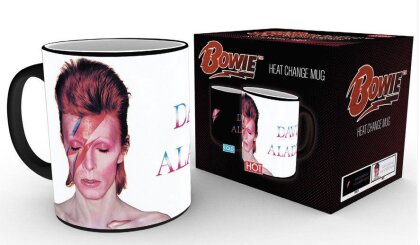 David Bowie: Aladdin Sane - Tasse mit Thermoeffekt [300ml]