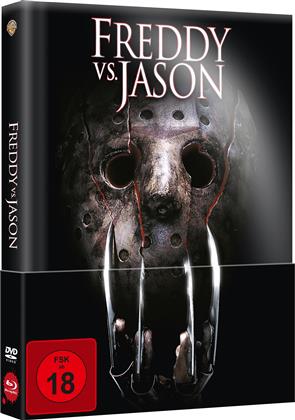 Freddy vs. Jason (2003) (Édition Limitée, Mediabook, Uncut, Blu-ray + DVD)