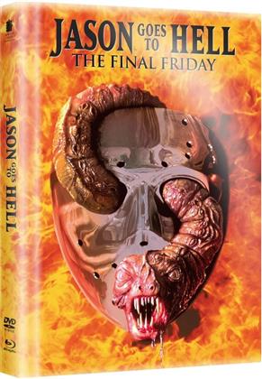 Jason Goes to Hell - The Final Friday (1993) (Limited Edition, Langfassung, Mediabook, Uncut, Blu-ray + DVD)