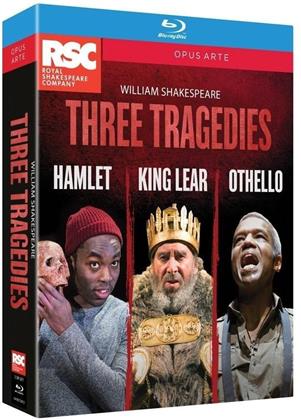 Three Tragedies - Hamlet / King Lear / Othello (Opus Arte, 3 Blu-ray) - Royal Shakespeare Company