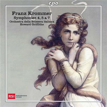 Krommer, Howard Griffiths & Orchestra Della Svizzera Italiana - Symphonien Nr.4,5,7 (op.102,op.105,WoO)