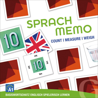 Sprachmemo Englisch - Count / Measure / Weigh (Spiel)