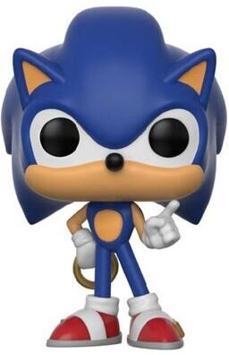Sonic The Hedgehog: Sonic (Ring) POP! 283 - Vinyl Figur