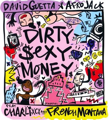 David Guetta feat. Afrojack feat. Charli XCX - Dirty Sexy Money (single CD)