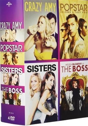Popstars / Crazy Amy / The Boss / Sisters (4 DVDs)