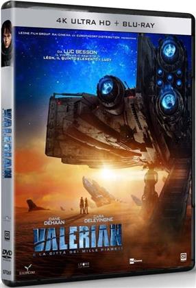 Valerian e la città dei mille pianeti (2017) (4K Ultra HD + Blu-ray)