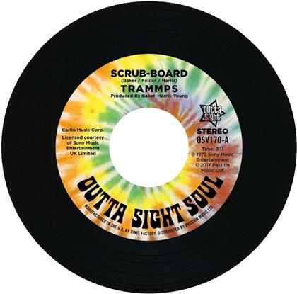 The Trammps - Scrub-Board / Hold Back The Night (7" Single)