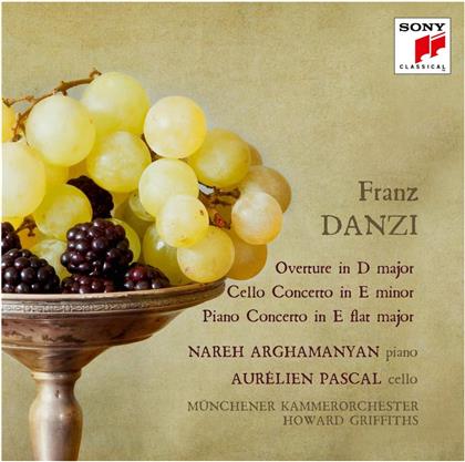 Howard Griffiths, Nareh Arghamanyan, Pascal Amoyel & Franz Danzi (1763-1826) - Ouverture, Cello Concerto & Piano Concerto