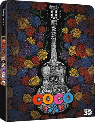 Coco (2017) (Edizione Limitata, Steelbook, Blu-ray 3D + 2 Blu-ray)