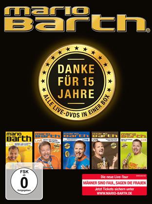Mario Barth - Mario Barth - Danke für 15 Jahre: Alle Live-DVDs in einer Box! (5 DVDs)