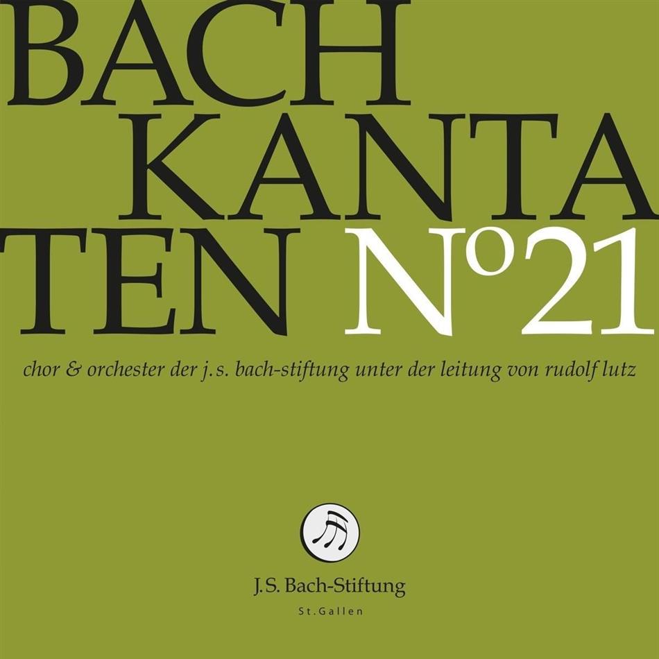 Dorothee Mields, Terry Wey, Johann Sebastian Bach (1685-1750), Rudolf Lutz (*1951) & J.S. Bach-Stiftung St.Gallen - Kantaten Vol.21