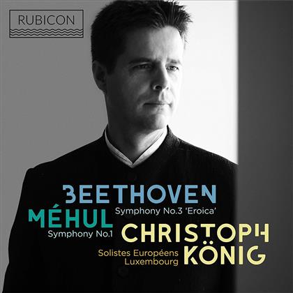 Ludwig van Beethoven (1770-1827), Etienne-Nicolas Mehul (1763-1817), Christoph König & Solistes Europeens Luxembourg - Symphonie Nr. 1/ Symphonie Nr. 3