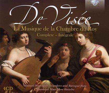 Massimo Marchese, Manuel Staropoli & Robert de Visée (1665-1732/3) - Complete Musique De La Chambre Du Roy (4 CDs)