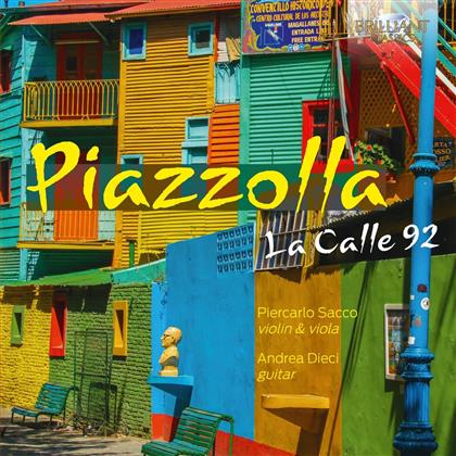 Piercarlo Sacco, Andrea Dieci & Astor Piazzolla (1921-1992) - La Calle 92