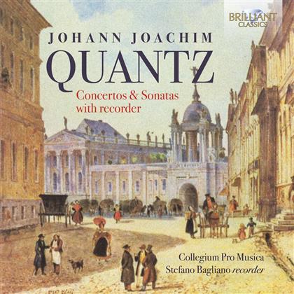 Stefano Bagliano, Johann Joachim Quantz (1697-1773) & Collegium Pro Musica - Concertos & Sonatas With Recorder