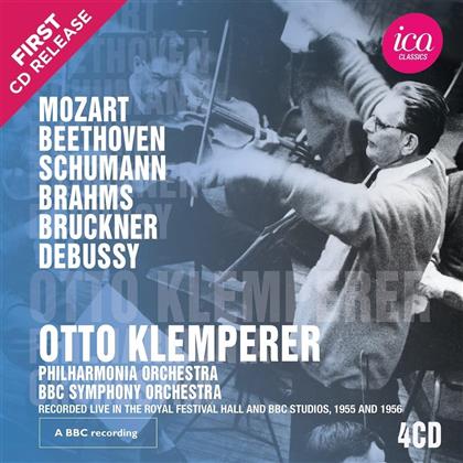 Otto Klemperer, Philharmonia Orchestra & BBC Symphony Orchestra - Symphonien / Symphonies (4 CDs)