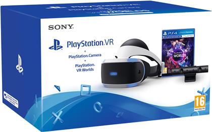 Playstation 4 VR Bundle - Headset + Camera + VR Worlds