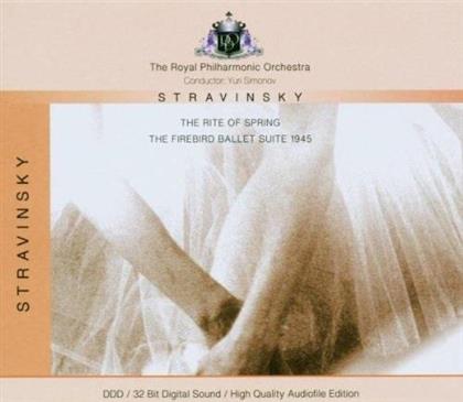 Igor Strawinsky (1882-1971), Yuri Simonov & The Royal Philharmonic Orchestra - The Rite Of Spring / Firebird Ballet Suite 1945