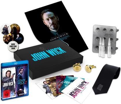 John Wick & John Wick: Kapitel 2 (Ultimate Fan Edition, Gentleman's Edition, 2 Blu-rays)