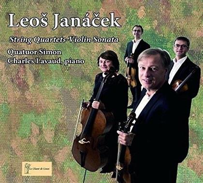 Leos Janácek (1854-1928), Quatuor Simon, Charles Lavaud & Leos Janácek (1854-1928) - String Quartets / Violin Sonata