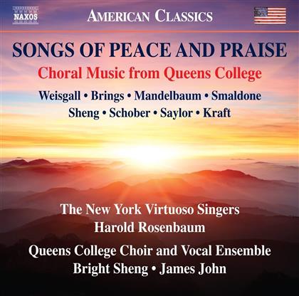 New York Virtuoso Si, Harold Rosenbaum, James John, The New York Virtuoso Singers & Queens' College Chapel Choir - Songs Of Peace And Praise