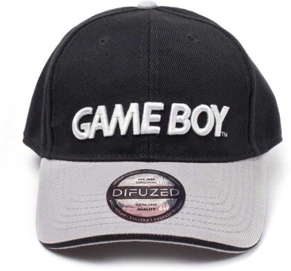 Nintendo - Black/Grey Gameboy Logo Curved Bill
