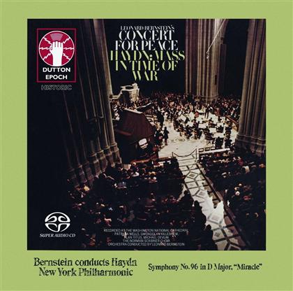 Joseph Haydn (1732-1809), Leonard Bernstein (1918-1990) & New York Philharmonic - Concert For Peace - Mass In The Time Of War - Symphony 96 (Hybrid SACD)