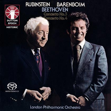 Daniel Barenboim, Anton Rubinstein (1829-1894), Ludwig van Beethoven (1770-1827) & The London Philharmonic Orchestra - Piano Concertos No. 4 (Hybrid SACD)