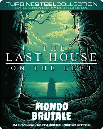 The Last House on the Left - Mondo Brutale (1972) (Turbine Steel Collection, FuturePak, Limited Edition, Restored, Uncut, Blu-ray + DVD)