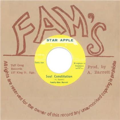 Aston "Family Man" Barrett & Johnny "Dizzy" Moore - Soul Constitution / Cell Block 11 (LP)