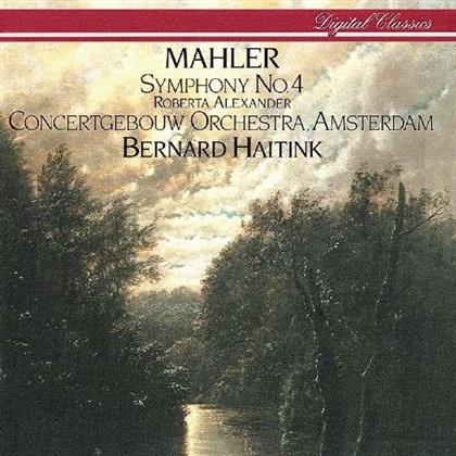 Roberta Alexander, Gustav Mahler (1860-1911), Bernard Haitink & Concertgebow Orchestra Amsterdam - Symphony No.4 (4 CDs)