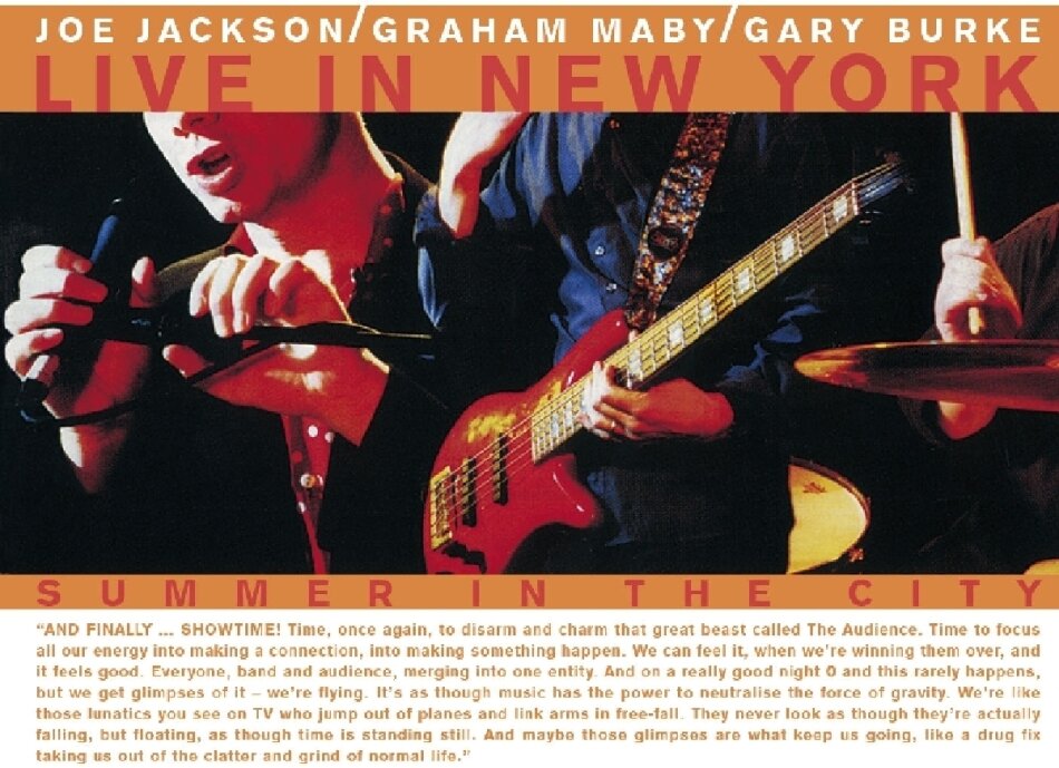 Joe Jackson - Summer In The City (Music On CD)