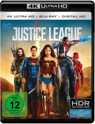 Justice League (2017) (4K Ultra HD + Blu-ray)