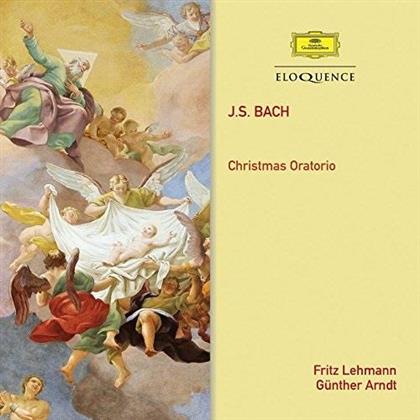 Fritz Lehmann, Günther Arndt & Johann Sebastian Bach (1685-1750) - Weihnachtsoratorium (3 CDs)