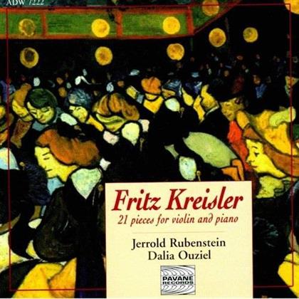 F. Kreisler, Jerrold Rubenstein, Dalia Ouziel & Fritz Kreisler (1875-1962) - 21 Werke Für Violine & Klavier